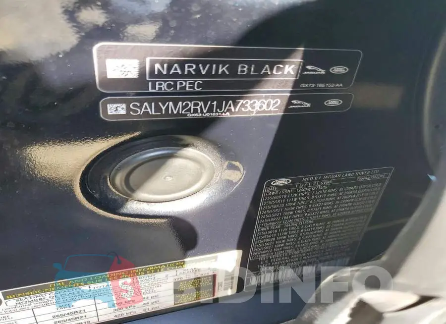 SALYM2RV1JA733602 Photo# 13