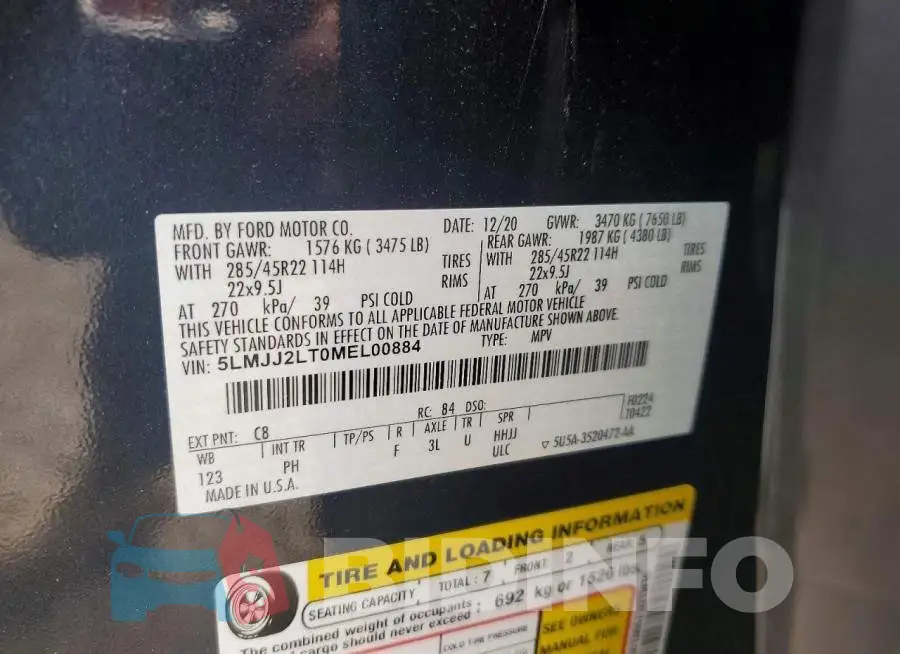 5LMJJ2LT0MEL00884 Photo# 13