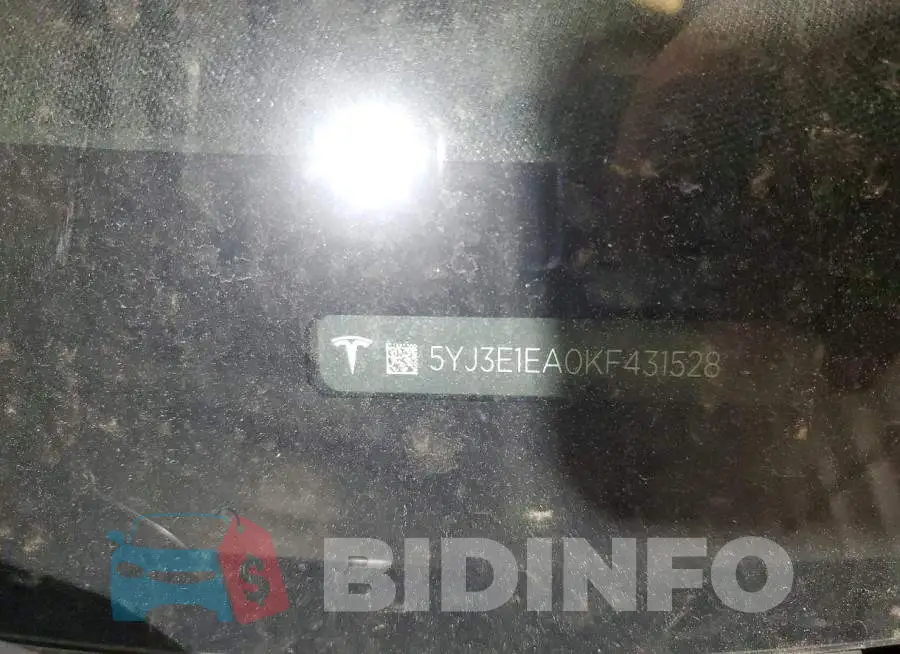 5YJ3E1EA0KF431528 Photo# 12
