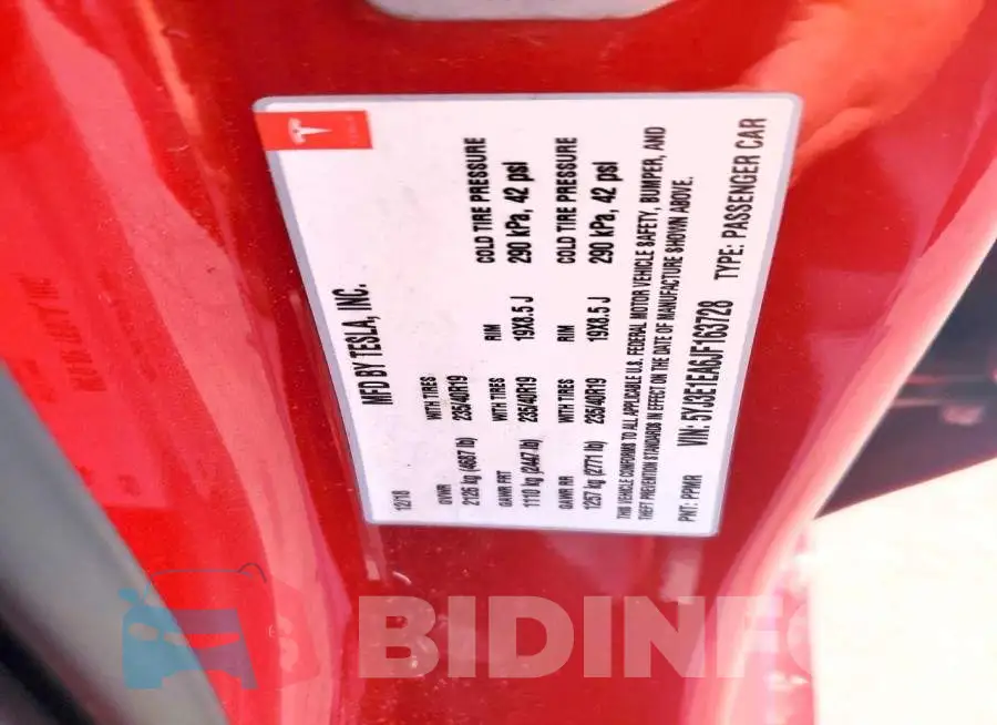 5YJ3E1EA6JF163728 Photo# 12