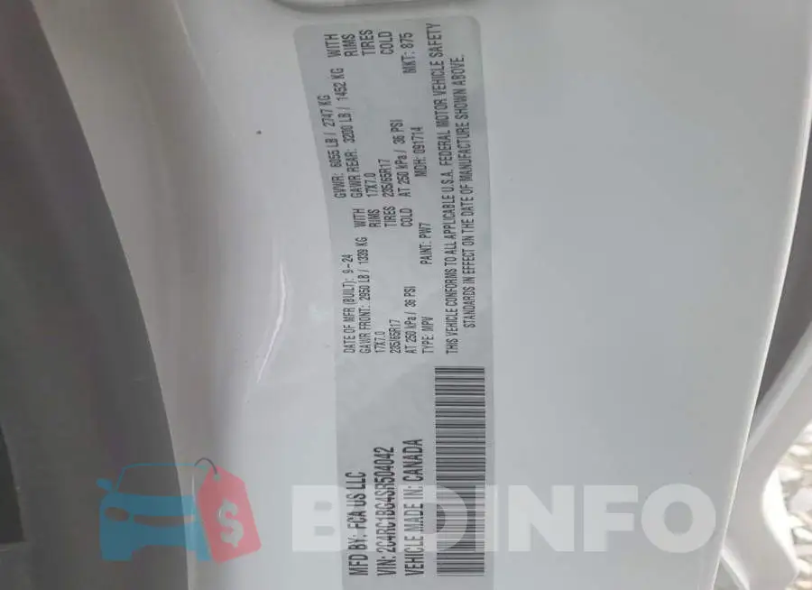 2C4RC1BG4SR504042 Photo# 14