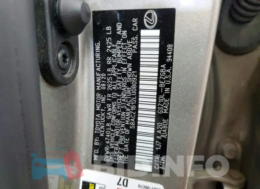 58ACZ1B12LU080921 Photo# 12
