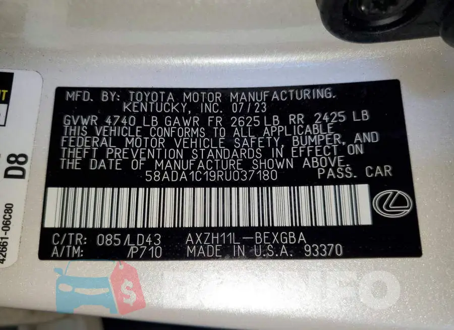 58ADA1C19RU037180 Photo# 12