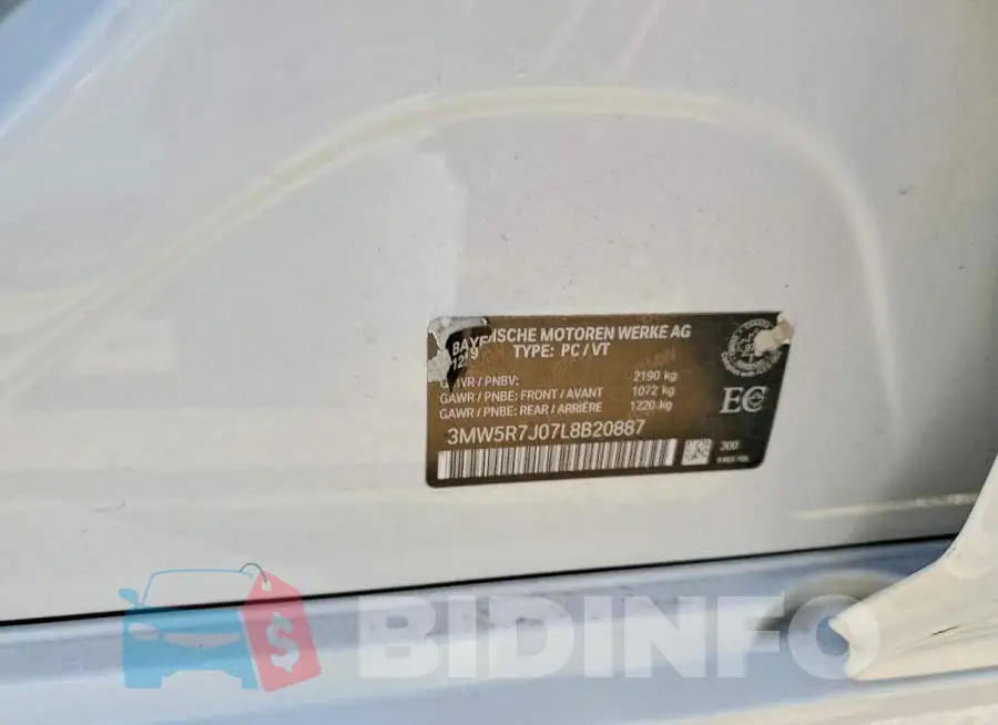 3MW5R7J07L8B20887 Photo# 13