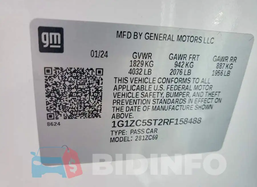 1G1ZC5ST2RF158488 Photo# 12