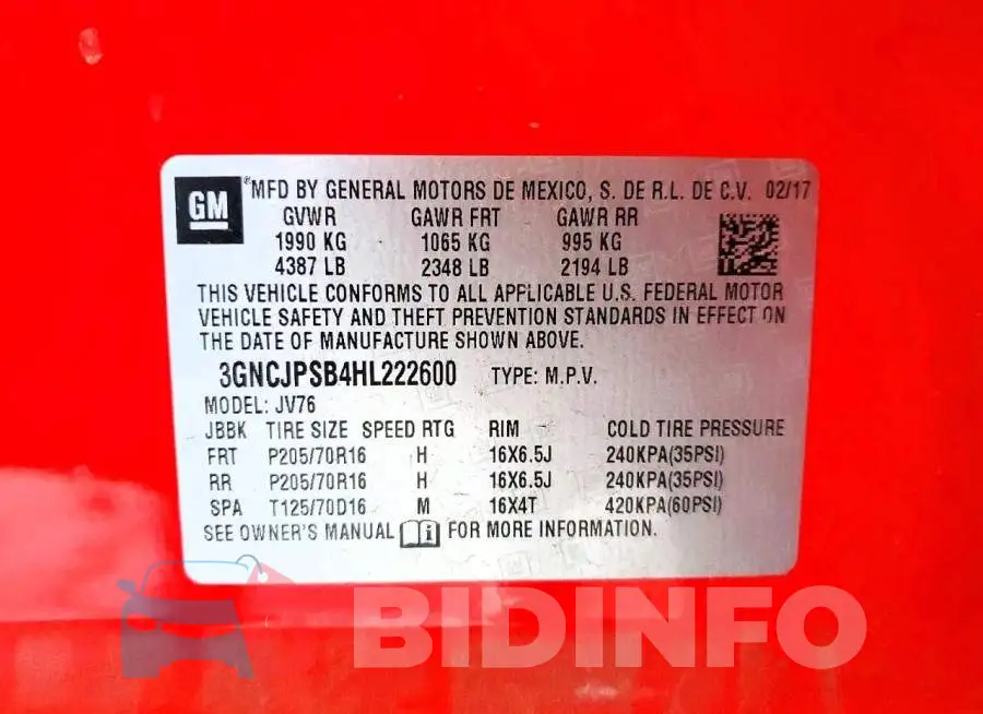 3GNCJPSB4HL222600 Photo# 12