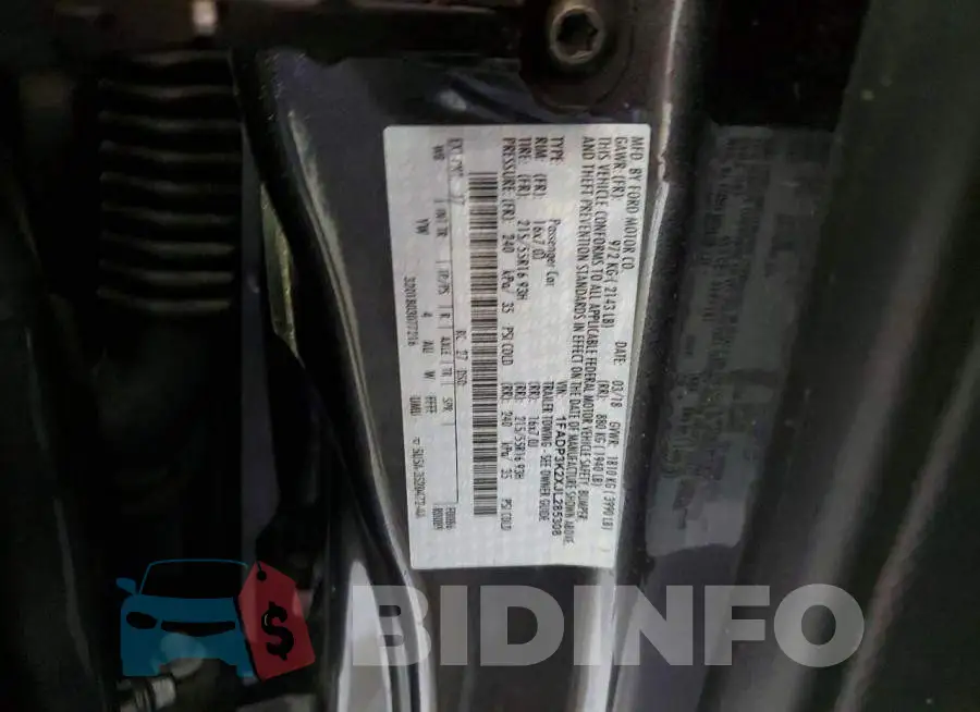 1FADP3K2XJL285308 Photo# 12