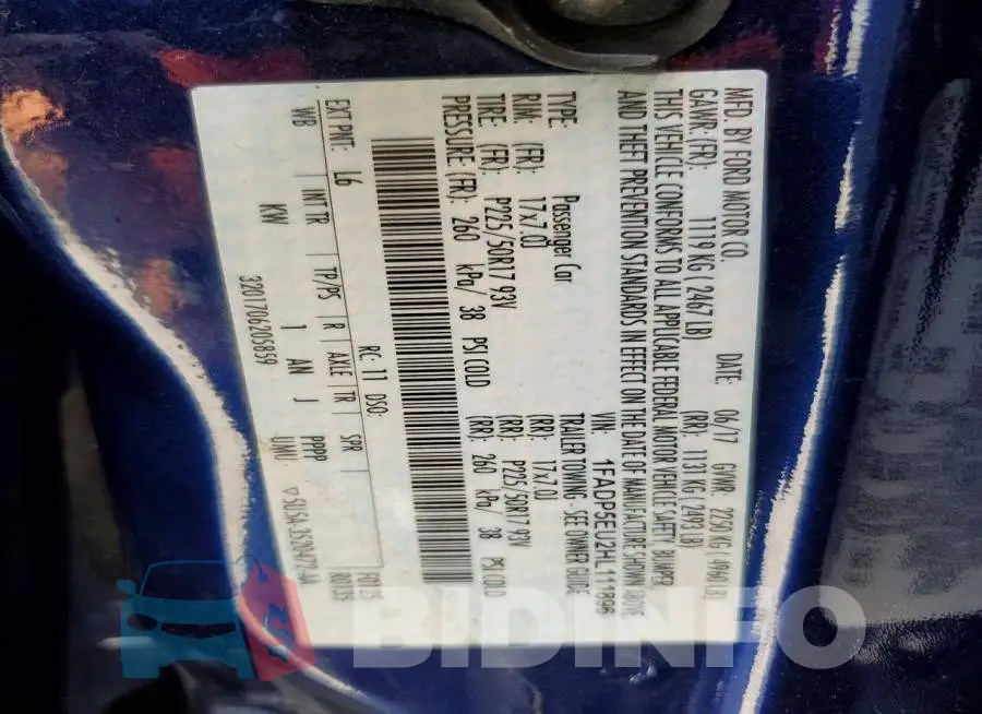 1FADP5EU2HL111896 Photo# 12