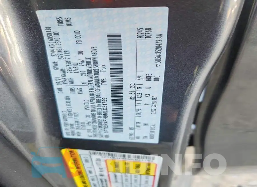 1FTER4FH9MLD31759 Photo# 13