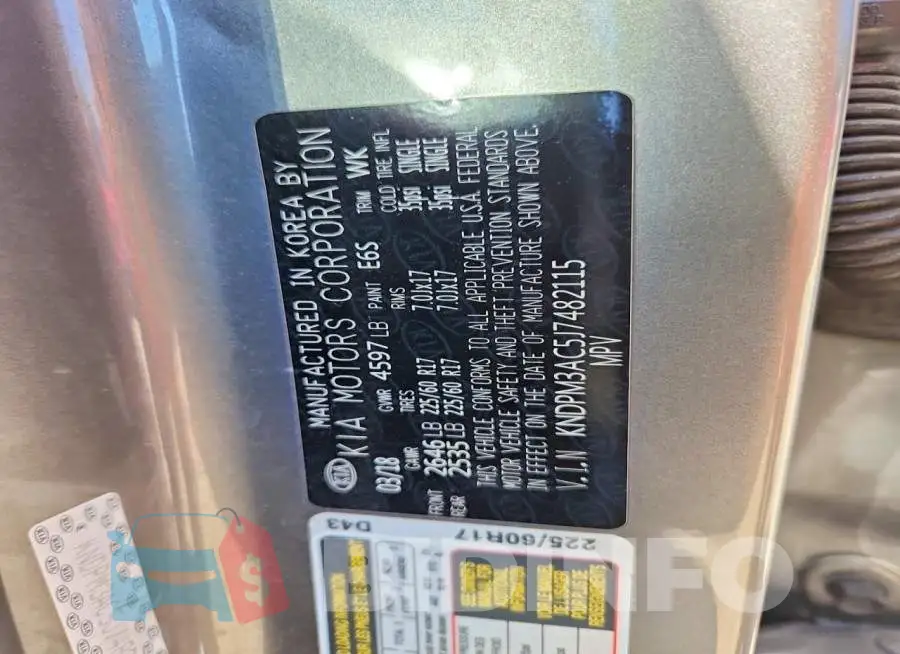 KNDPM3AC5J7482115 Photo# 13
