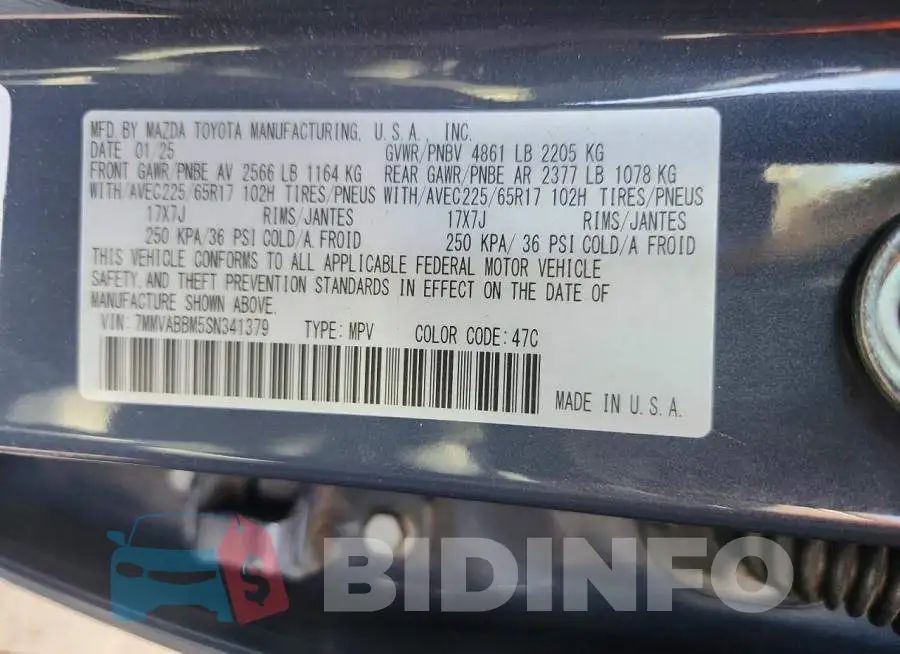 7MMVABBM5SN341379 Photo# 13