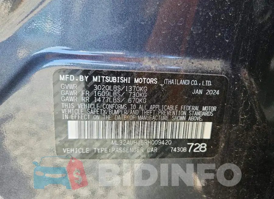 ML32AUHJ5RH009420 Photo# 12
