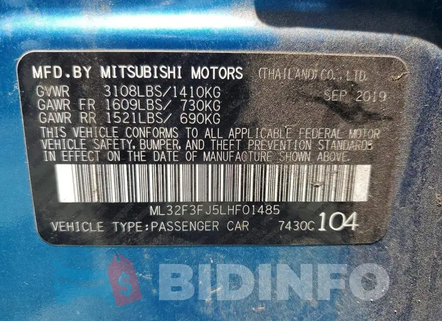 ML32F3FJ5LHF01485 Photo# 12