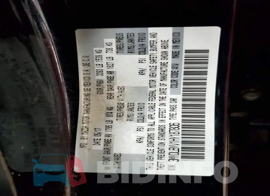 3MYDLBYV1HY187806 Photo# 12