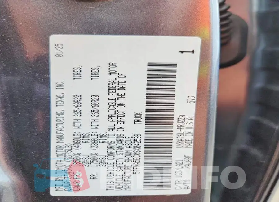 5TFNA5EC0SX042598 Photo# 12
