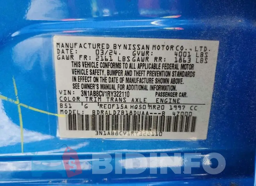 3N1AB8CV1RY322110 Photo# 12