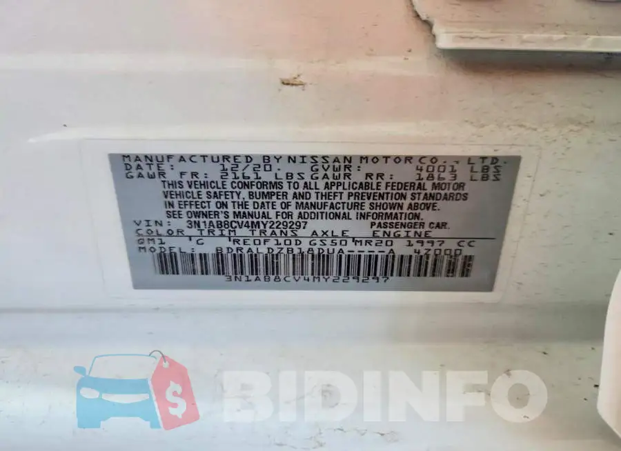 3N1AB8CV4MY229297 Photo# 13