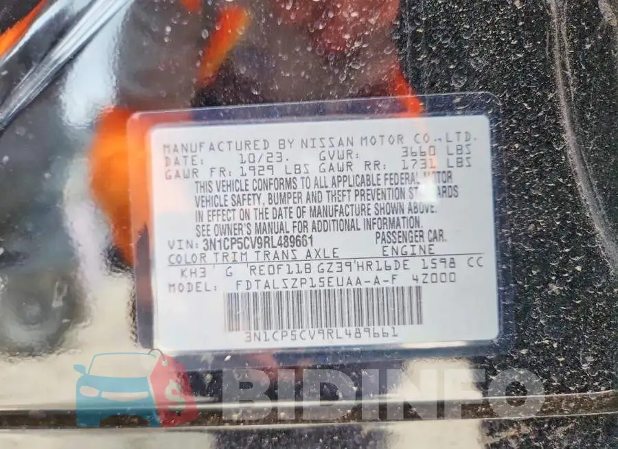 3N1CP5CV9RL489661 Photo# 14