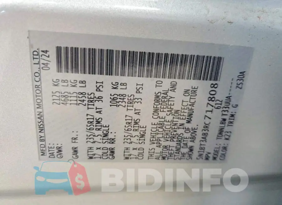 5N1BT3AB3RC717808 Photo# 13