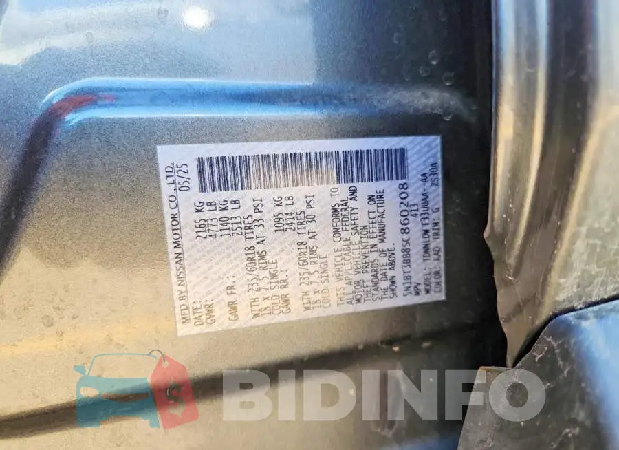 5N1BT3BB8SC860208 Photo# 12