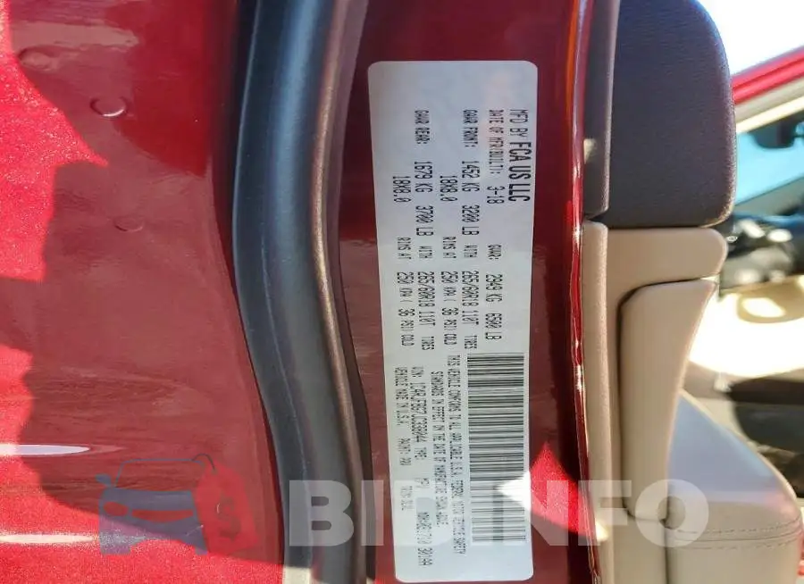 1C4RJFBG7JC338044 Photo# 13