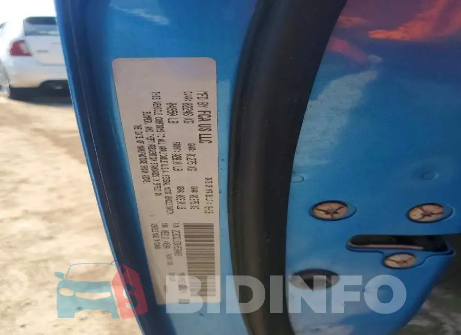 2C3CDZJG5KH534003 Photo# 13