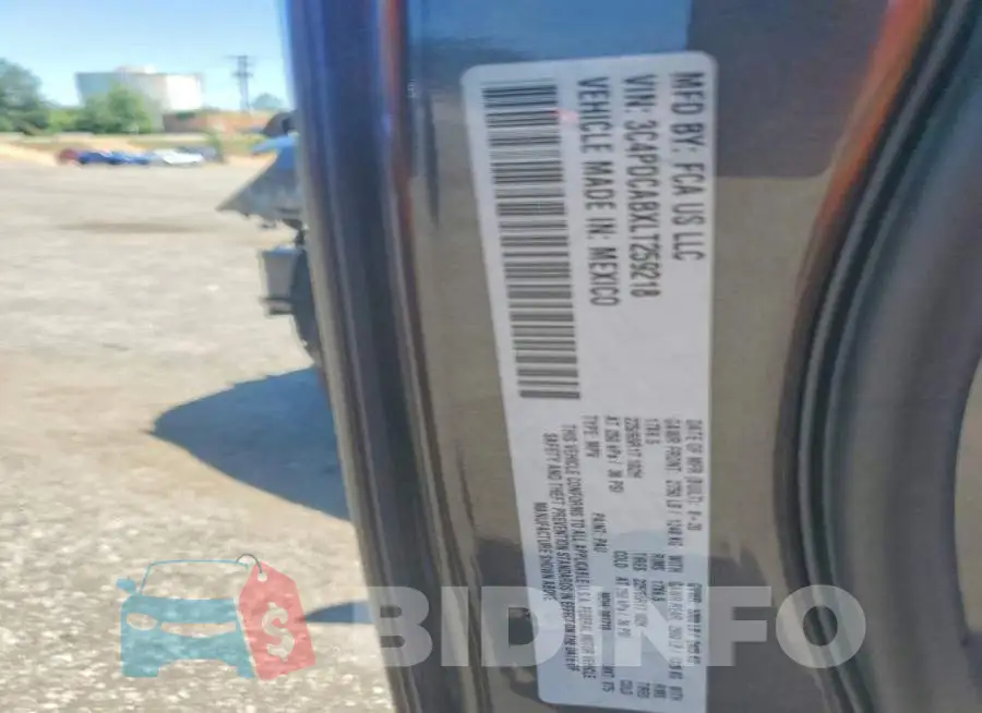 3C4PDCABXLT259218 Photo# 12