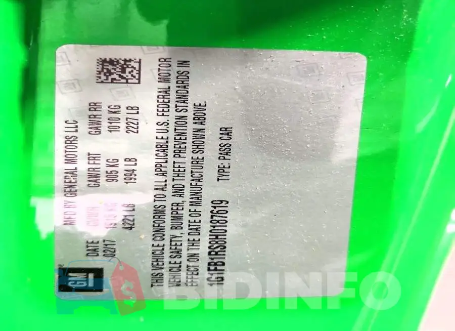 1G1FB1RS8H0187619 Photo# 12