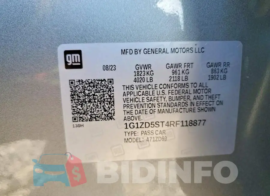 1G1ZD5ST4RF118877 Photo# 12