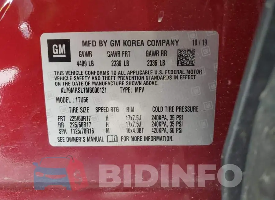 KL79MRSL1MB000121 Photo# 13
