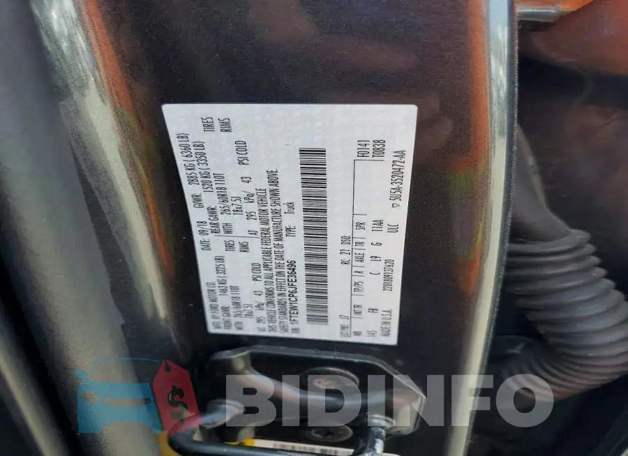 1FTEW1CP6JFE36496 Photo# 12