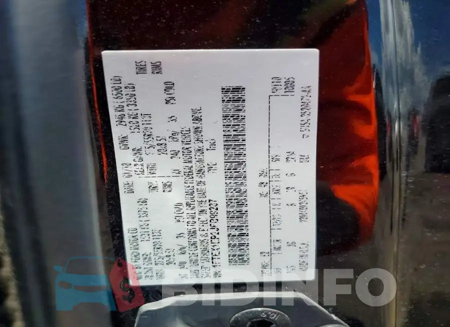 1FTEX1EP2JFB99287 Photo# 12