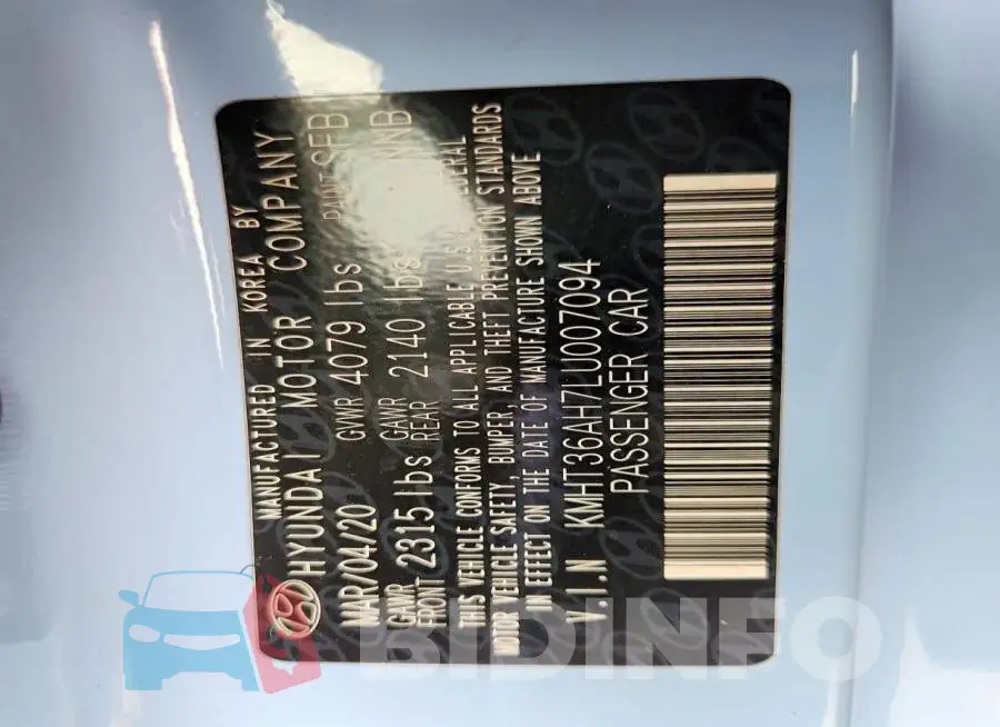 KMHT36AH7LU007094 Photo# 12