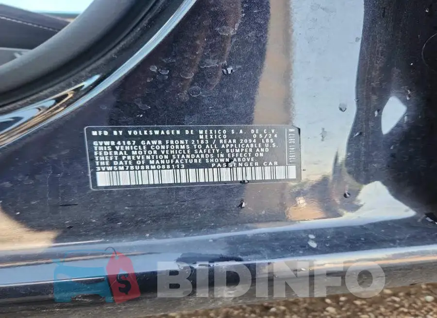 3VW5M7BU8RM088113 Photo# 12