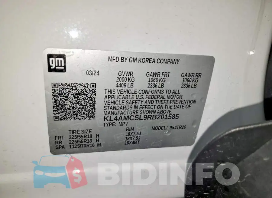 KL4AMCSL9RB201585 Photo# 13