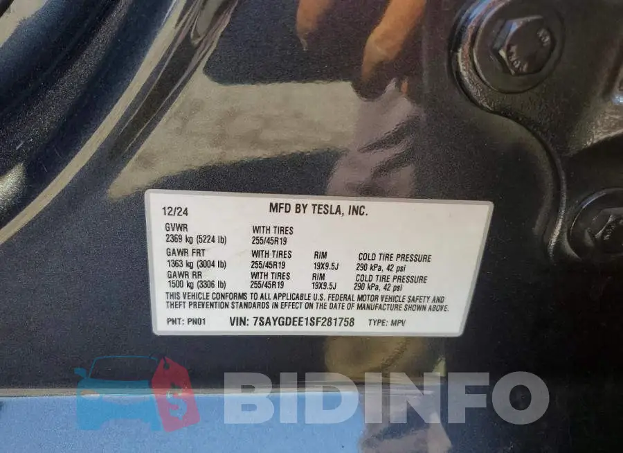 7SAYGDEE1SF281758 Photo# 13
