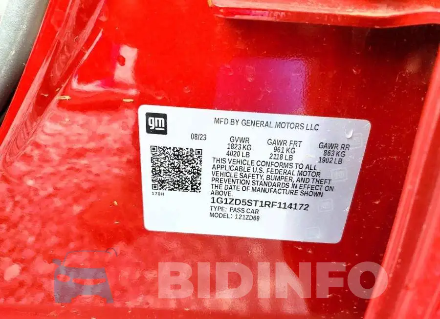 1G1ZD5ST1RF114172 Photo# 12