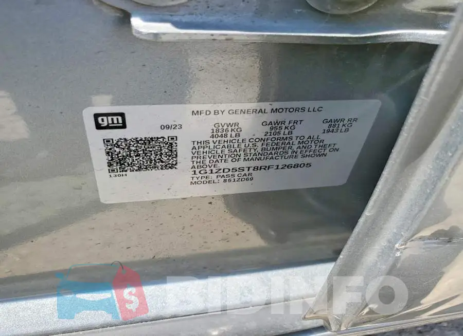 1G1ZD5ST8RF126805 Photo# 12