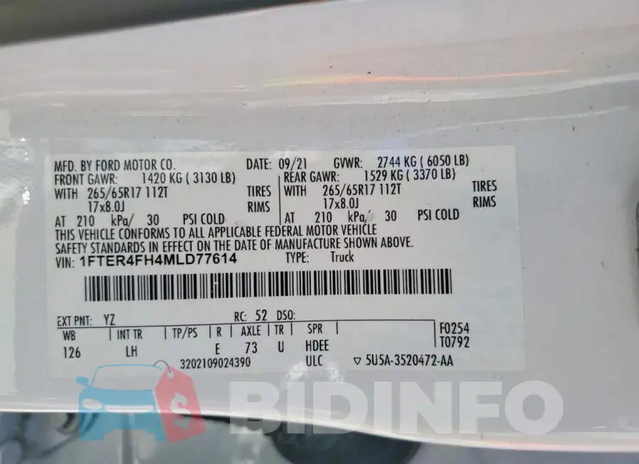 1FTER4FH4MLD77614 Photo# 12