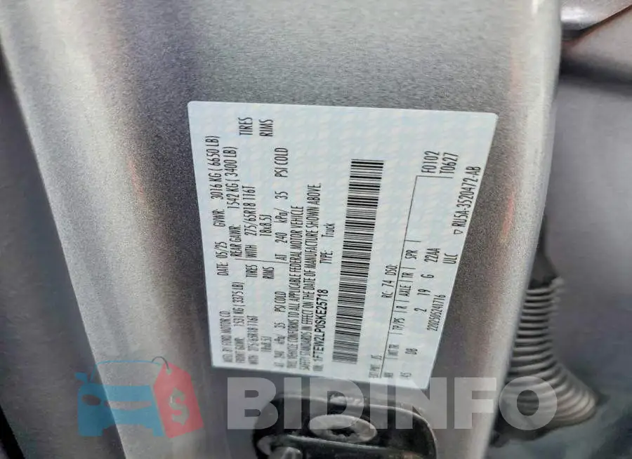 1FTEW2LP0SKE25718 Photo# 12