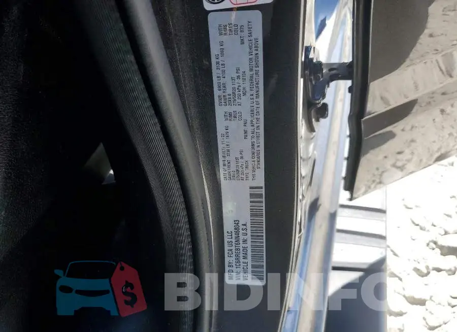 1C6RREBT6NN468043 Photo# 12