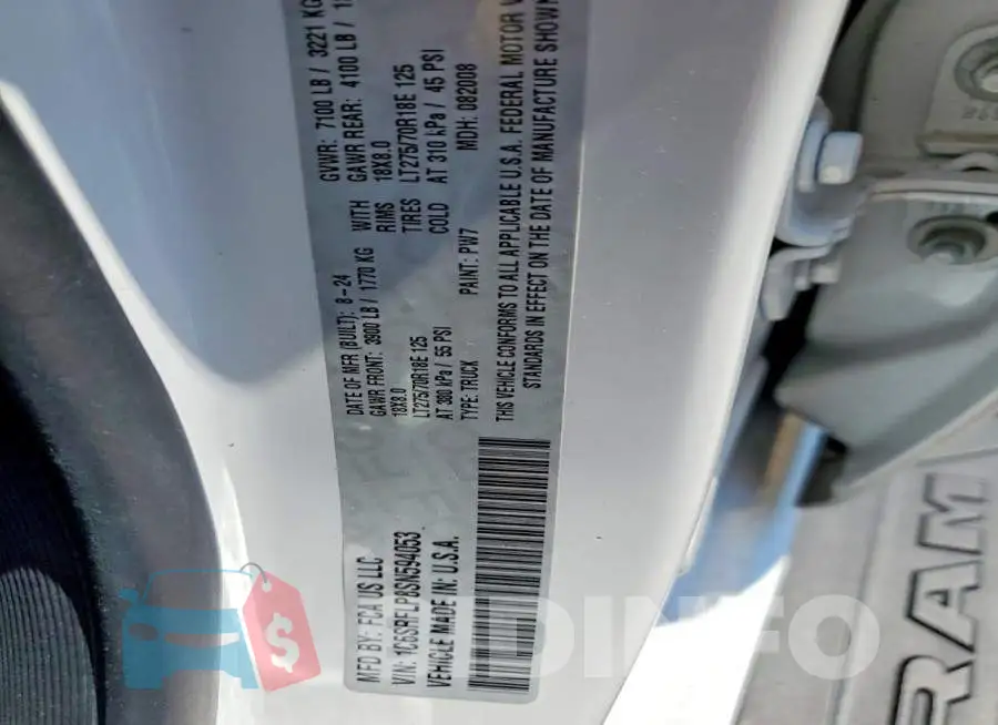 1C6SRFLP8SN594053 Photo# 13