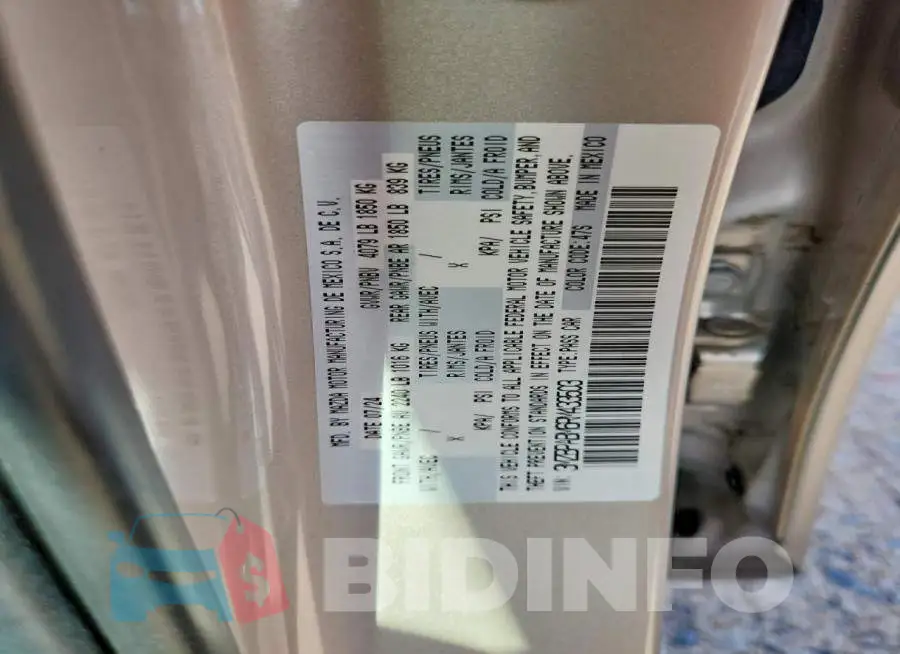 3MZBPABM6RM433503 Photo# 12
