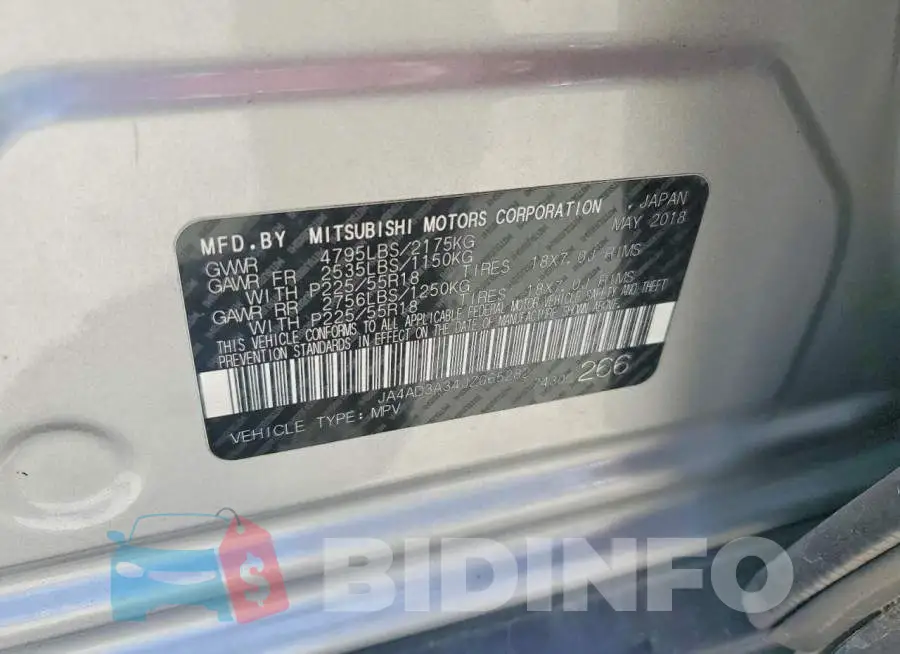JA4AD3A34JZ065282 Photo# 13