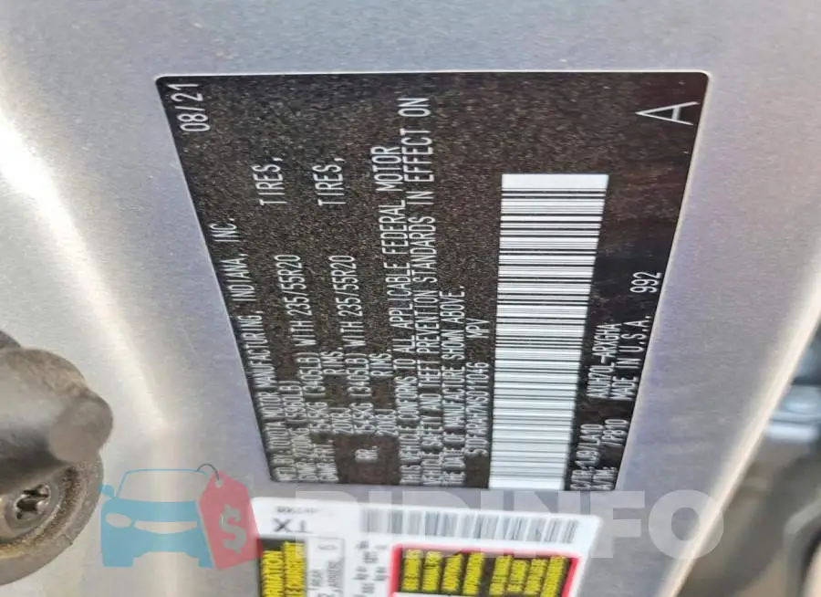 5TDFARAH7MS011046 Photo# 13