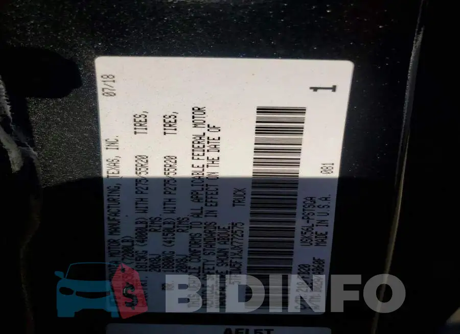 5TFDW5F1XJX772575 Photo# 12