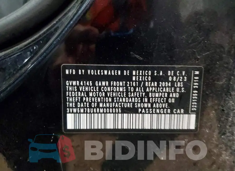 3VW5M7BU6RM008095 Photo# 12