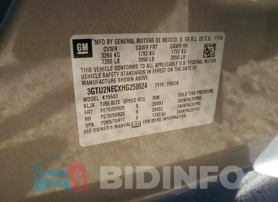 3GTU2NECXHG250624 Photo# 13