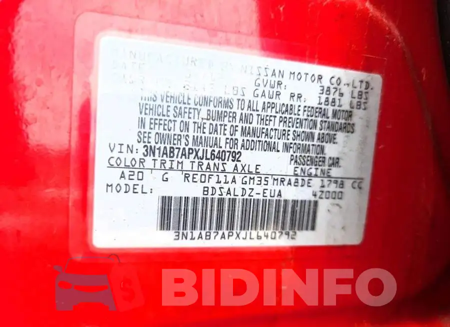 3N1AB7APXJL640792 Photo# 12