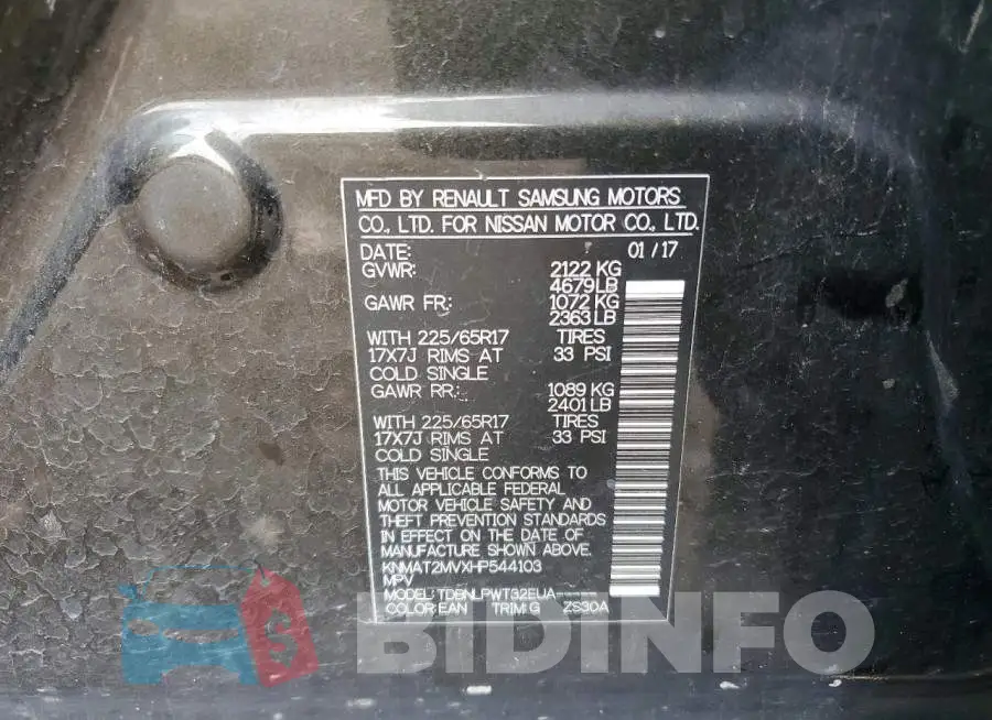 KNMAT2MVXHP544103 Photo# 12